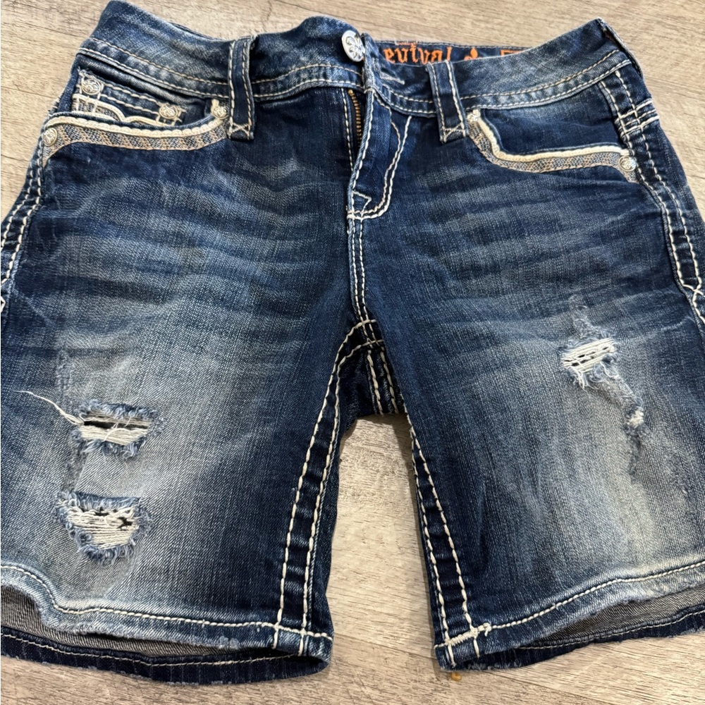 Stylish Blue Denim Women Shorts